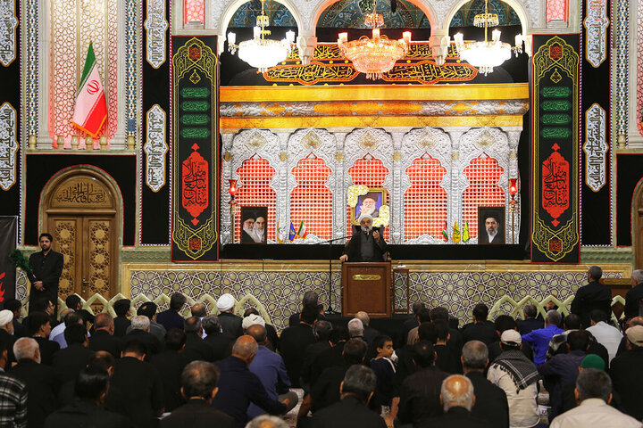 Photos: Arbaeen mourning ceremony held at Hazrat Masoumeh holy shrine