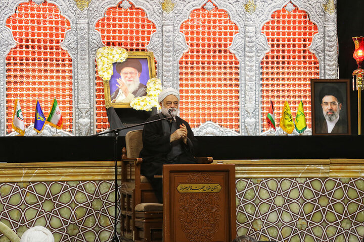 Photos: Arbaeen mourning ceremony held at Hazrat Masoumeh holy shrine