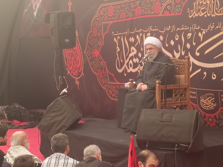 Photos: Ayatollah Ramazani's Speech at the Mohsenin Mawkib of Gilan