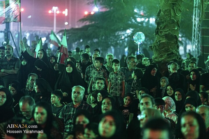 تقرير مصور/ فعاليات خاصة بالأربعين الحسيني بشهر صفر  ميدان آزادي بطهران