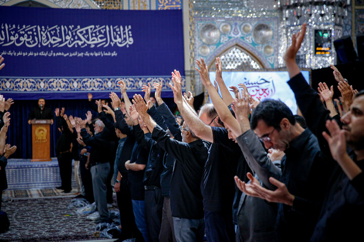 Photos: Arbaeen mourning ceremony held at Imam Reza Holy Shrine