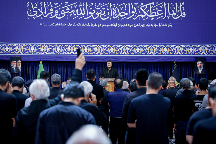 Photos: Arbaeen mourning ceremony held at Imam Reza Holy Shrine