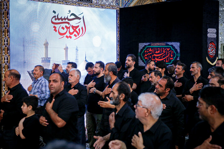 Photos: Arbaeen mourning ceremony held at Imam Reza Holy Shrine