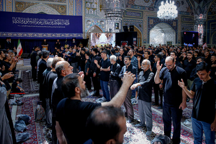 Photos: Arbaeen mourning ceremony held at Imam Reza Holy Shrine