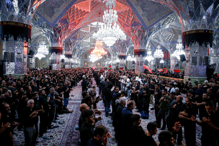 Photos: Arbaeen mourning ceremony held at Imam Reza Holy Shrine