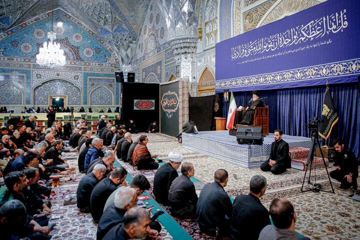 Photos: Arbaeen mourning ceremony held at Imam Reza Holy Shrine