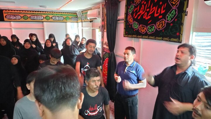تقرير مصور/ أربعينية الإمام الحسين (ع) بجامع الزهراء (ع) في مدينة "تاونجي" بميانمار