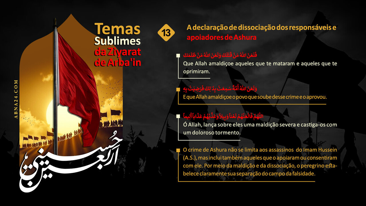 A Declaração de Repúdio aos Responsáveis e Apoiadores de Ashura – Parte 13