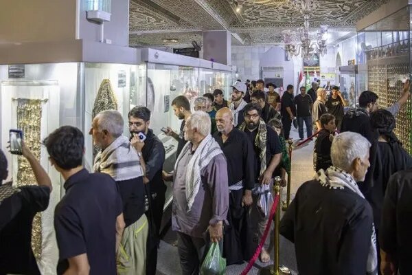 Arbaeen Pilgrims Visit Al-Kafeel Museum in Karbala