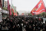 تقرير مصور/ مسيرة الأربعين في مدينة مشهد للذين لم يشاركوا في كربلاء المقدسة