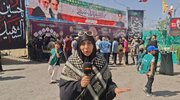 ABNA Reporter Zainab Witnesses Heartwarming Service at Mawkib Arkan Al Huda on Highway to Karbala Amid Scorching Temperatures