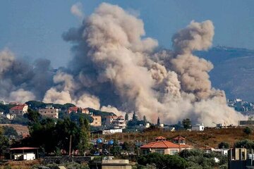 القوات الإسرائيلية تنفذ انفجاراً ضخماً في منطقة المنصوري جنوب لبنان
