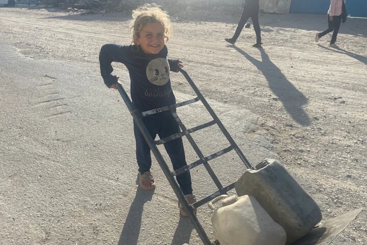 گزارش تصویری/ دشواری دسترسی به آب در نوار غزه