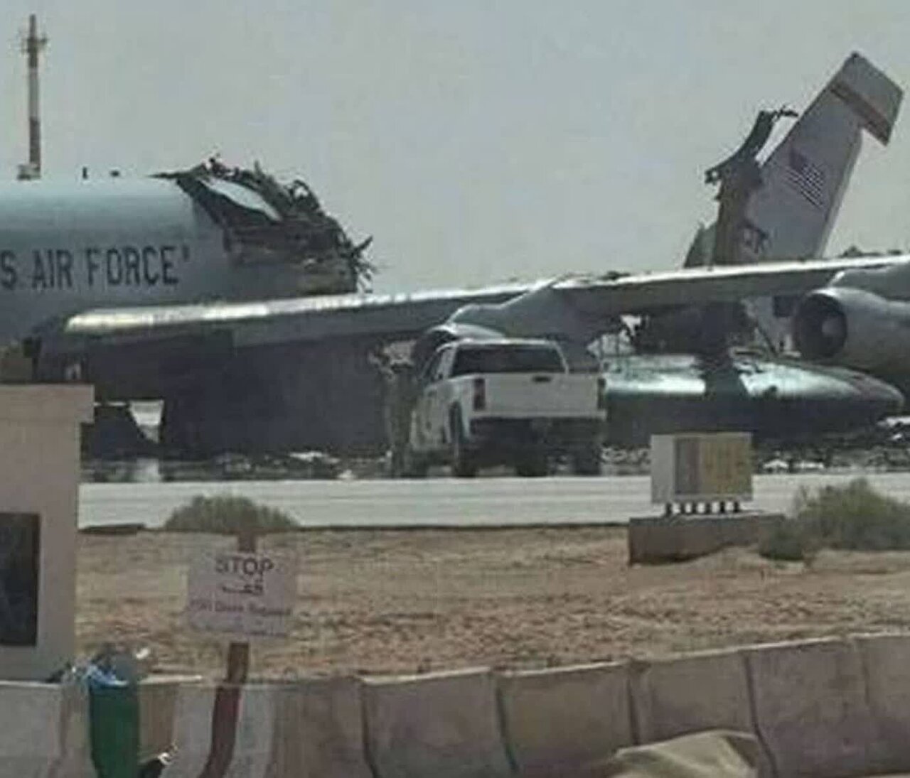 6 na Nasirang US Tanker Aircraft ang Dinala sa Amerika para sa Pagkumpuni