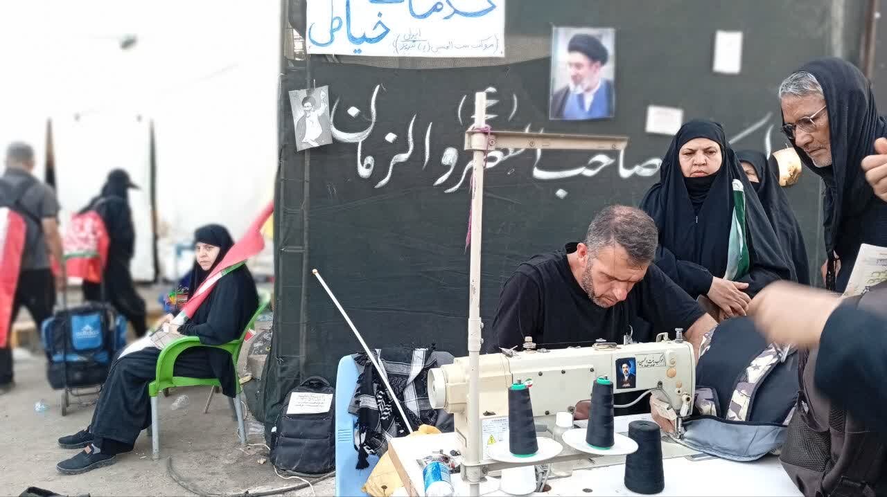 روایت تصویری «زینب مومنی» از جلوههای وفاداری زائران اربعین به ولایت