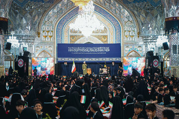 Photos: Special Program "Resistance Angels" Held at Razavi Shrine