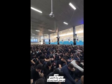 Video: Arbaeen Ceremony at Holy Shrine of Sayyida Zainab in Damascus, Syria