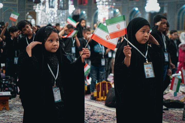 Photos: Special Program "Resistance Angels" Held at Razavi Shrine