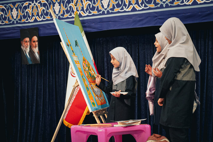 Photos: Special Program "Resistance Angels" Held at Razavi Shrine