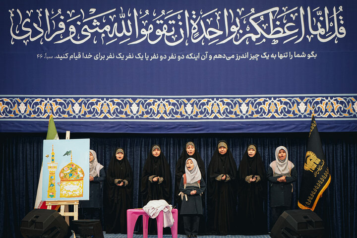Photos: Special Program "Resistance Angels" Held at Razavi Shrine