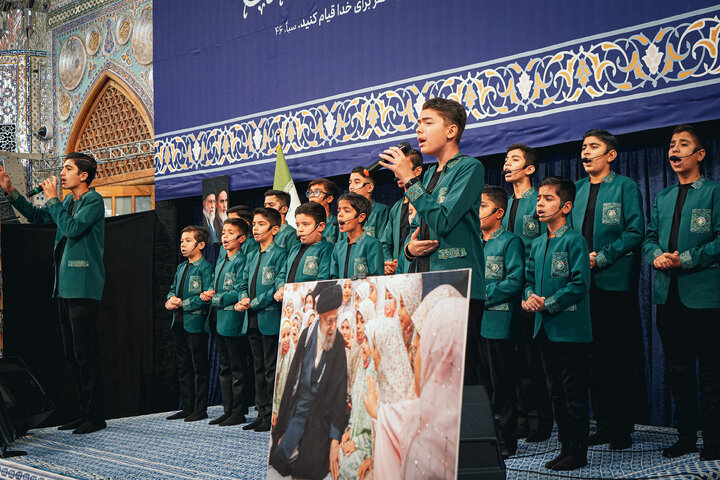 Photos: Special Program "Resistance Angels" Held at Razavi Shrine