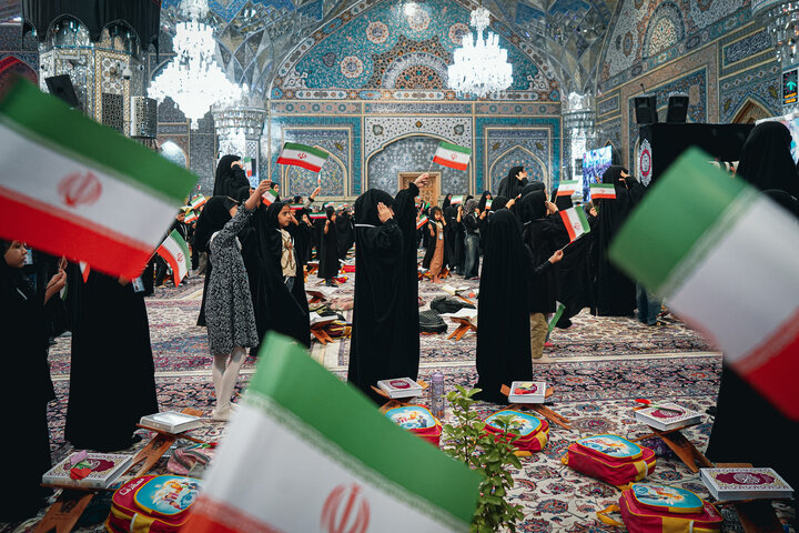 Photos: Special Program "Resistance Angels" Held at Razavi Shrine