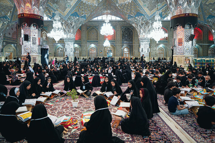 Photos: Special Program "Resistance Angels" Held at Razavi Shrine