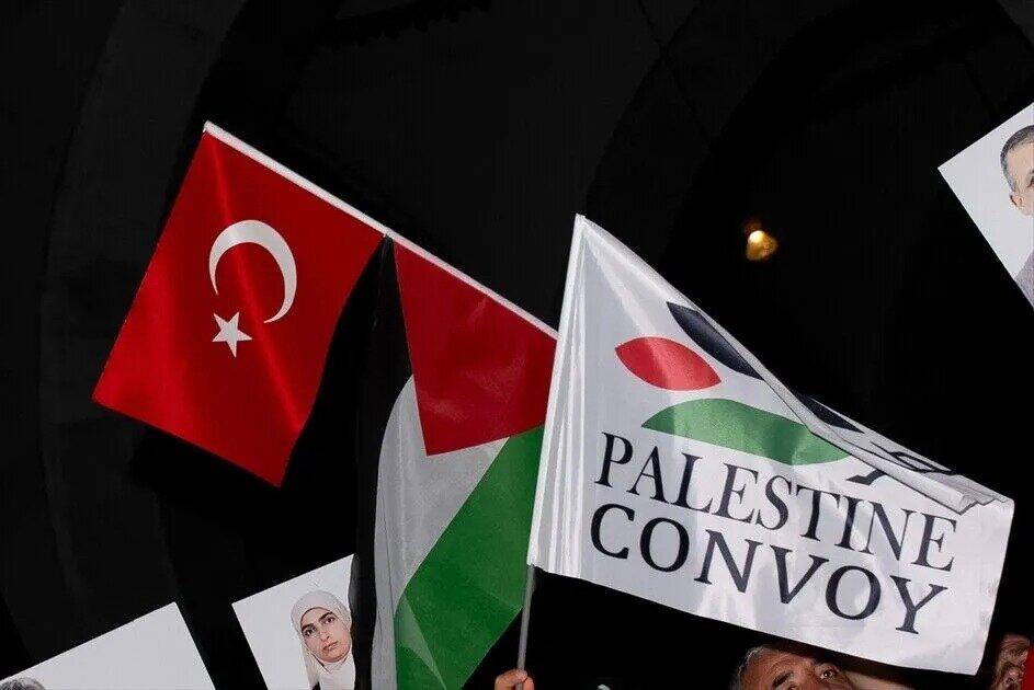 Caravana da Palestina contra o genocídio em Gaza chega à Turquia