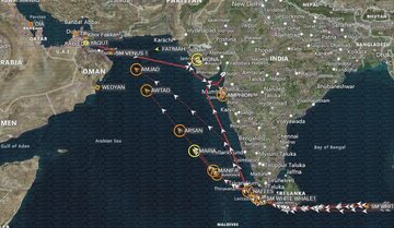 Paggalaw ng mga Walang Lamang Tanker ng Saudi Arabia Patungo sa Strait of Hormuz