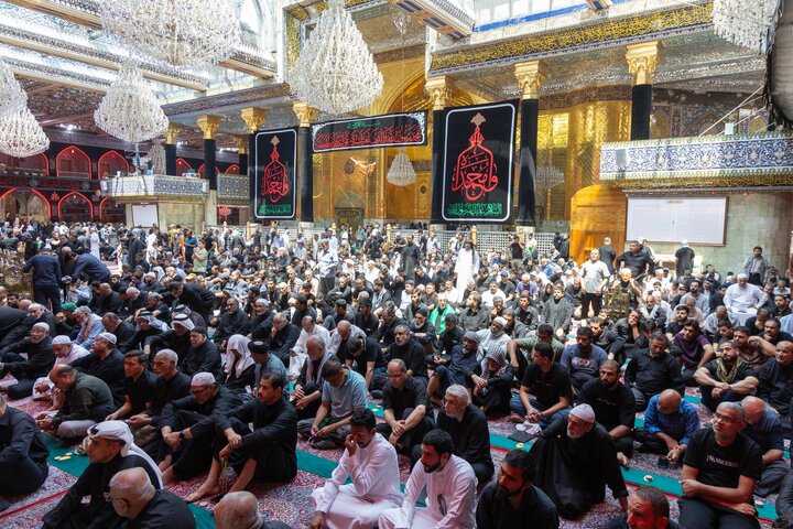 تقرير مصور/ إقامة مجلس بذكرى شهادة الرسول الأعظم (ص) في العتبة العبّاسية المقدّسة