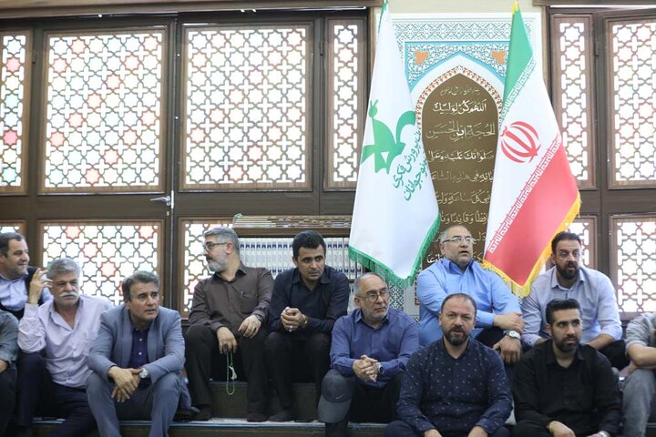گزارش تصویری/  مراسم سوگ آسمان؛ از مدینه تا خراسان