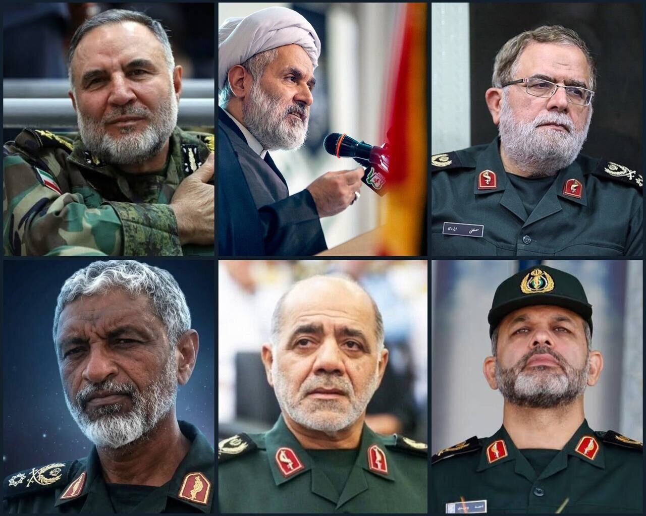 قائد الثورة الاسلامية يصدر مراسم تعيين 6 قادة كبار في القوات المسلحة