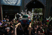 Galeri Foto: Pawai Duka 28 Safar di Haram Sayidah Maksumah sa di Kota Qom Iran