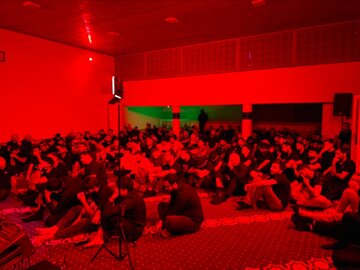 تقرير مصور/ مجلس عزاء أربعينية الإمام الحسين (ع) في العاصمة الأذربيجانية