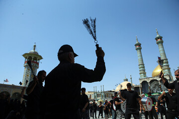 عزاداری ۲۸ صفر در حرم حضرت فاطمه معصومه(س)