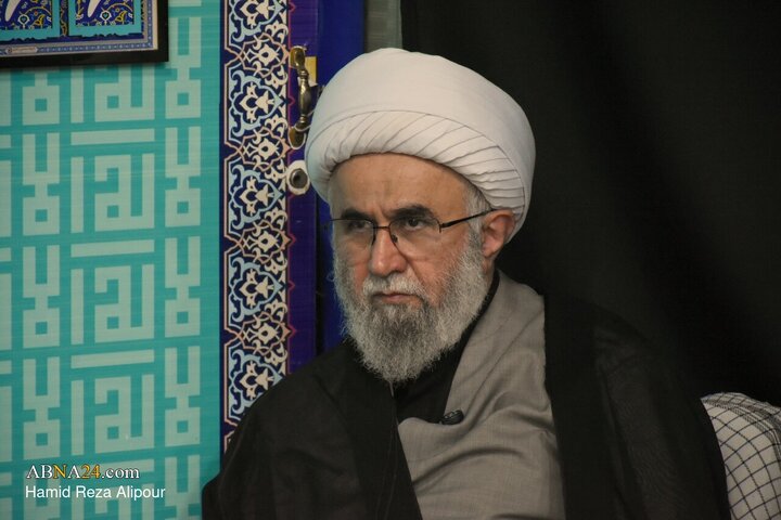 مراسم عزاداری شب وفات پیامبر اکرم(ص) در رضوانشهر با سخنرانی آیت‌الله رمضانی