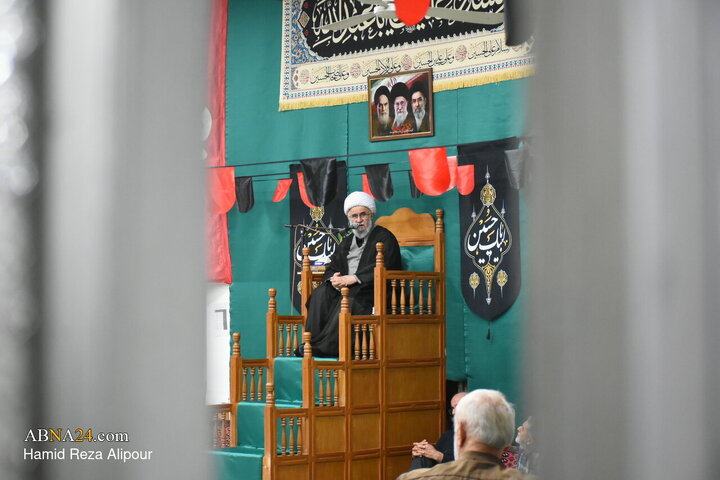 مراسم عزاداری شب وفات پیامبر اکرم(ص) در رضوانشهر با سخنرانی آیت‌الله رمضانی