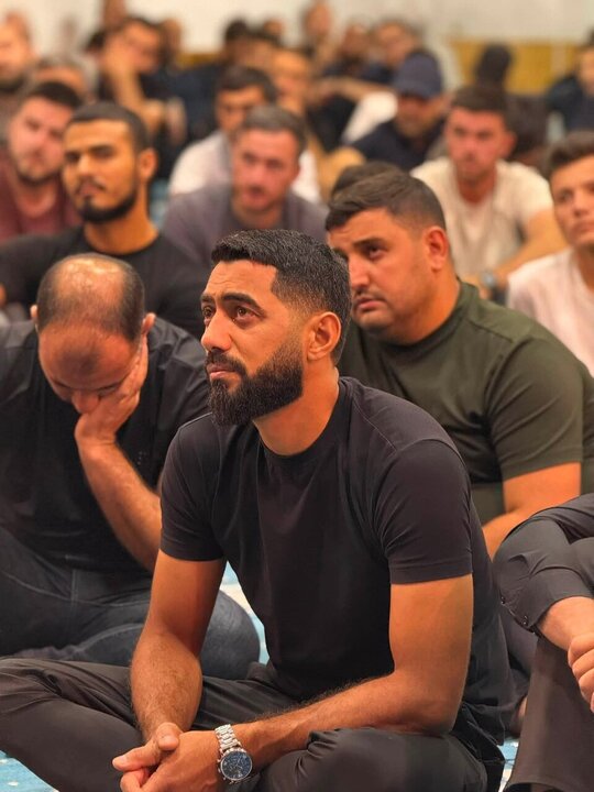 تقرير مصور/ مجلس عزاء أربعينية الإمام الحسين (ع) في العاصمة الأذربيجانية