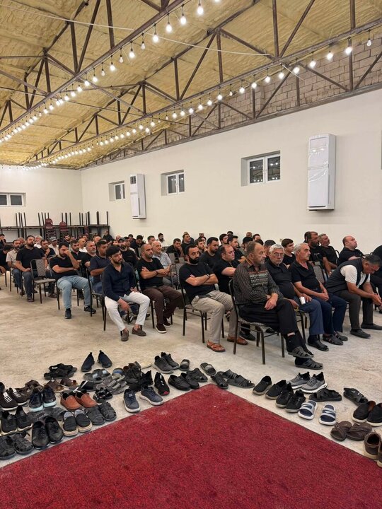 تقرير مصور/ مجلس عزاء أربعينية الإمام الحسين (ع) في العاصمة الأذربيجانية
