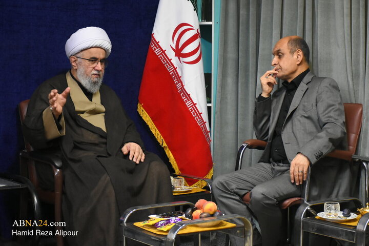 دیدار آیت الله رمضانی با استاندار گیلان