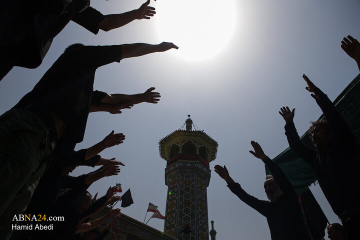 عزاداری ۲۸ صفر در حرم حضرت فاطمه معصومه(س)