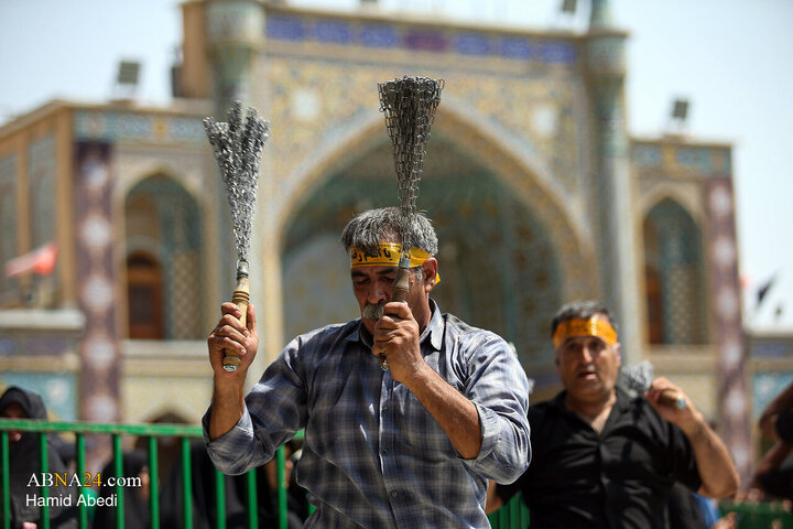 عزاداری ۲۸ صفر در حرم حضرت فاطمه معصومه(س)
