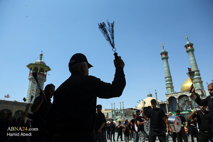 عزاداری ۲۸ صفر در حرم حضرت فاطمه معصومه(س)