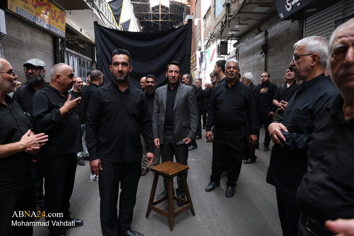 عزاداری ۲۸ صفر در بازار تهران