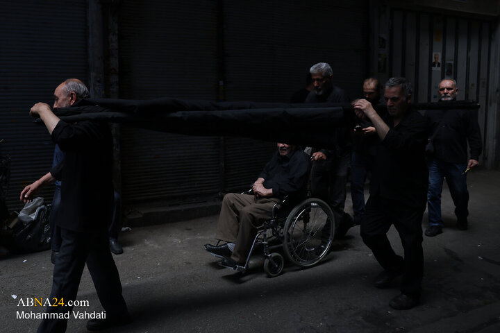 عزاداری ۲۸ صفر در بازار تهران