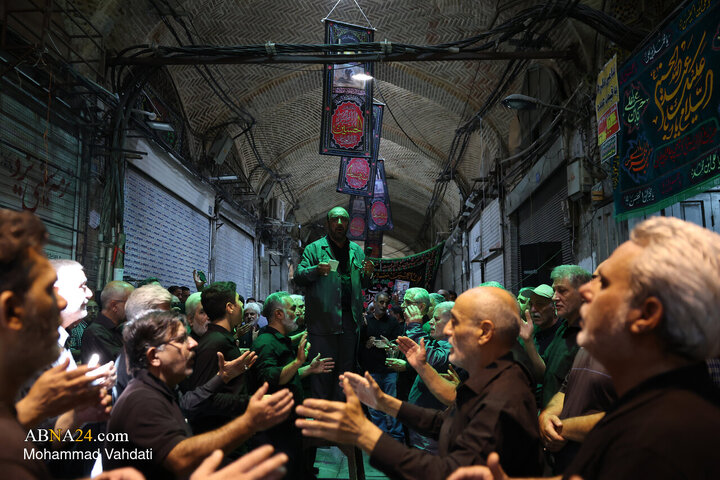 عزاداری ۲۸ صفر در بازار تهران