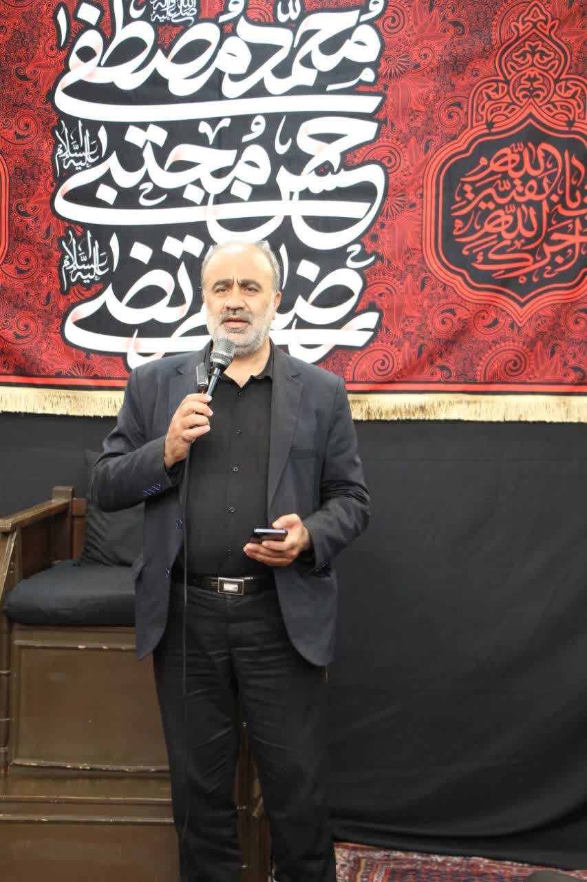 برگزاری مراسم عزاداری ۲۸ صفر در حسینیه دفتر آیت‌الله فاضل لنکرانی + تصاویر