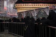 تقرير مصور/ خطة خدمية وتنظيمية خاصة بالزائرات في حرم أمير المؤمنين (ع) بذكرى وفاة النبي(ص)