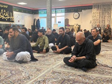 تقرير مصور/ مجلس عزاء بأربعينية الإمام الحسين (ع) في كوبنهاغن بالدنمارك