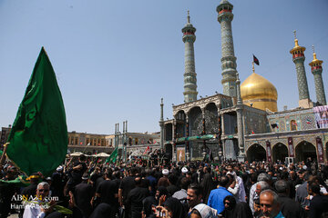 تقرير مصور/ إحياء ذكرى استشهاد السيدة فاطمة المعصومة (ع) في حرمها